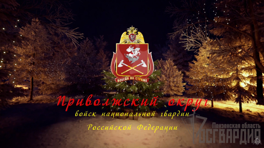 Новогодний онлайн-концерт от ансамбля песни и пляски Приволжского округа войск национальной гвардии России (видео)