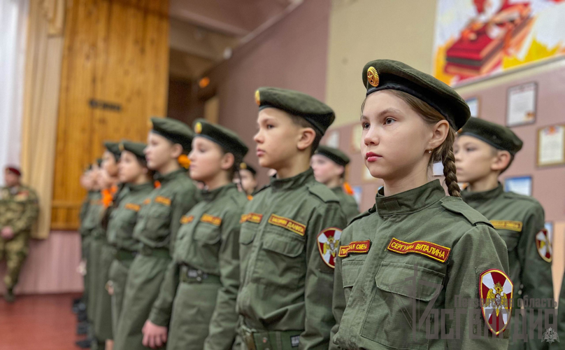В Пензенской области состоялось торжественное посвящение в кадеты профильных классов Росгвардии