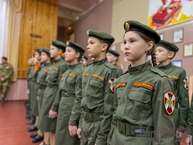 В Пензенской области состоялось торжественное посвящение в кадеты профильных классов Росгвардии