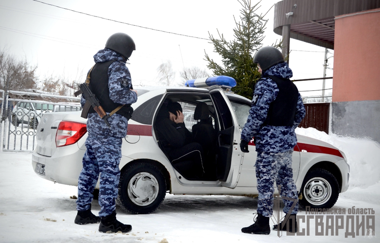 В Пензенской области сотрудники Росгвардии за неделю осуществили более 190 выездов  