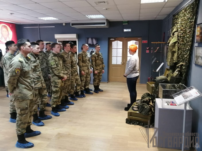Курсанты Саратовского военного института Росгвардии побывали в Пензенской области