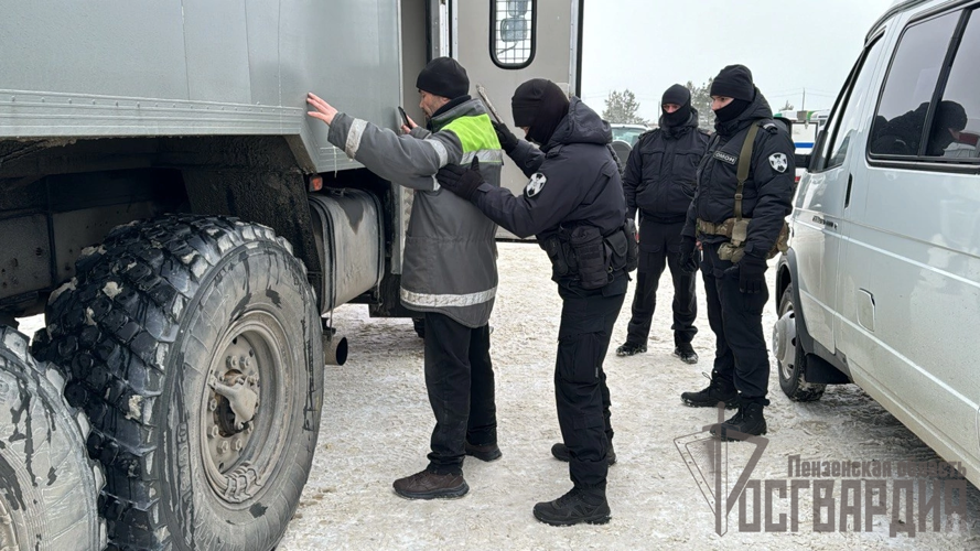 В Пензенской области росгвардейцы приняли участие в межведомственном профилактическом мероприятии по пресечению нелегальной миграции