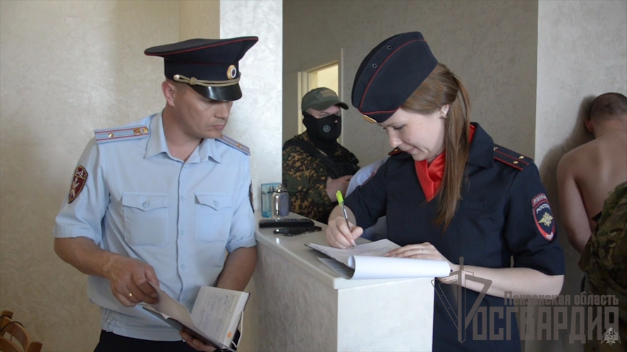В Пензенской области свой профессиональный праздник отмечают подразделения государственного контроля и лицензионно-разрешительной работы Росгвардии
