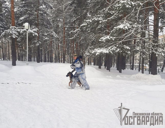 В Пензенской области военнослужащие Росгвардии провели военно-патриотическое мероприятие
