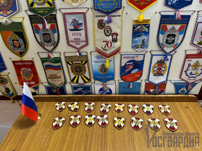В Пензенской области состоялось торжественное посвящение в кадеты профильного класса Росгвардии