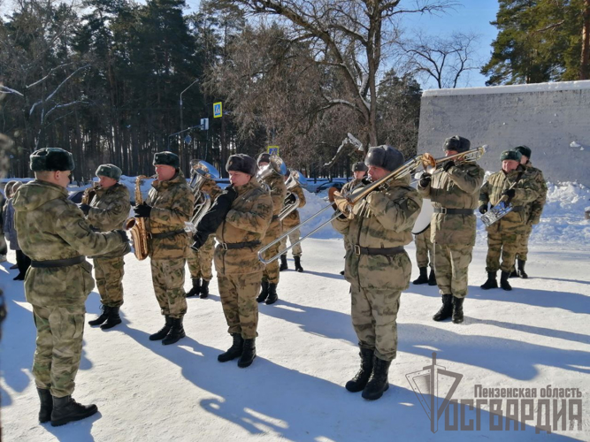 В Пензенской области росгвардейцы почтили память воинов, погибших за пределами Отечества