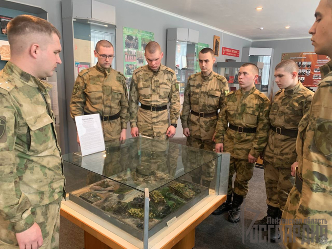 В Пензенской области военнослужащим по призыву напомнили о мужестве советских войск в Сталинградской битве