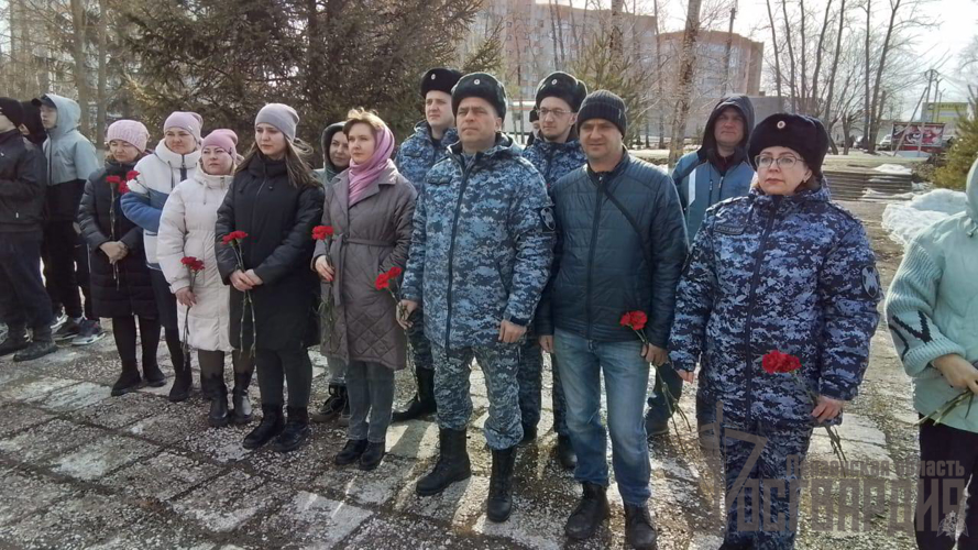 В Пензенской области сотрудникам Росгвардии вручили грамоты и благодарности