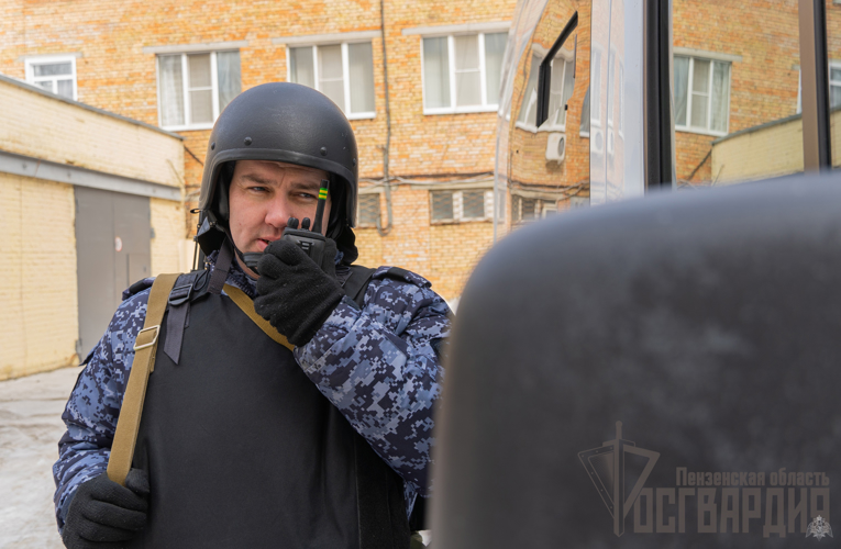 В Управлении Росгвардии по Пензенской области прошел комплекс занятий и тренировок