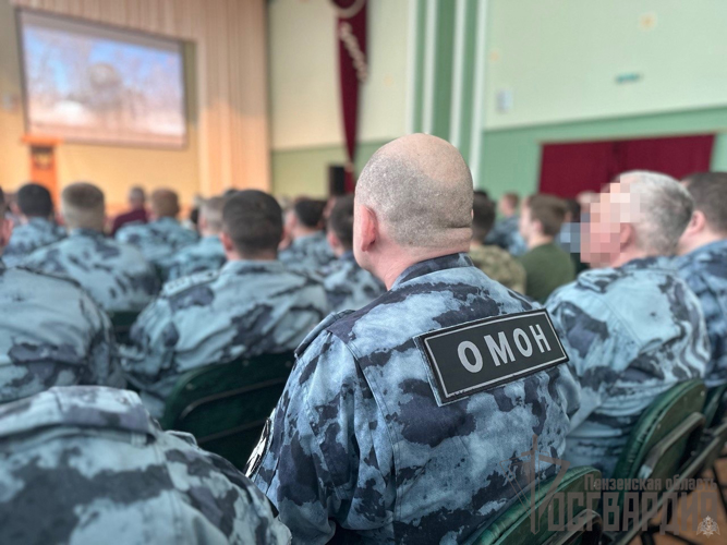 День образования отряда отметил ОМОН «Страж» Управления Росгвардии по Пензенской области