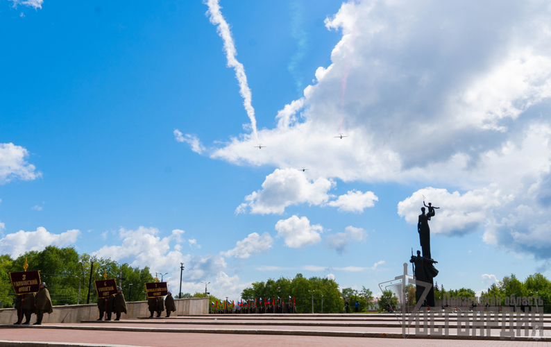 В Пензенской области росгвардейцы приняли участие в торжественной церемонии 9 Мая