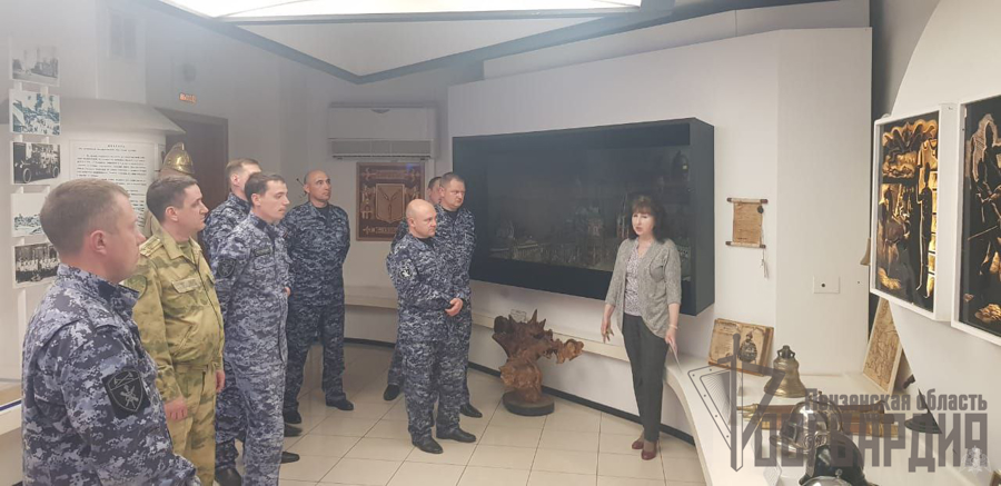 Начальник инспекции пожарной безопасности Управления Росгвардии по Пензенской области принял участие в учебно-методическом сборе
