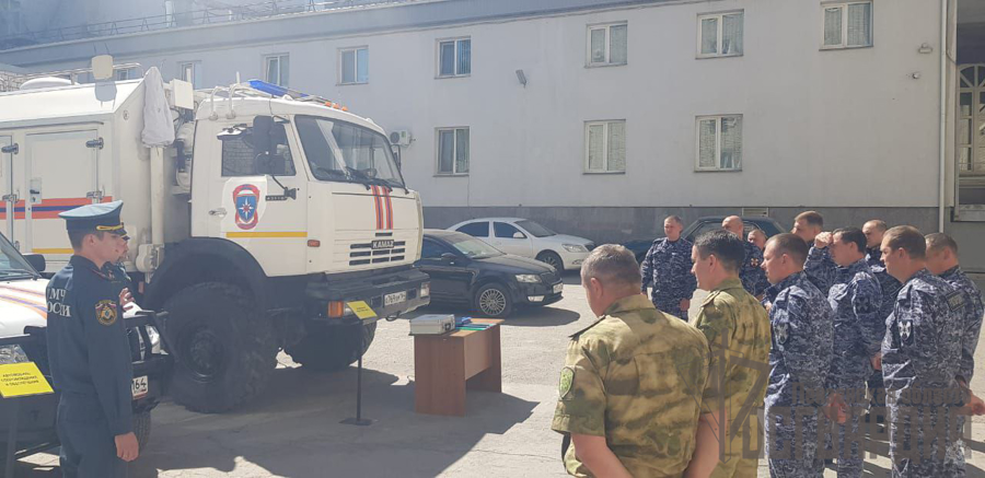 Начальник инспекции пожарной безопасности Управления Росгвардии по Пензенской области принял участие в учебно-методическом сборе