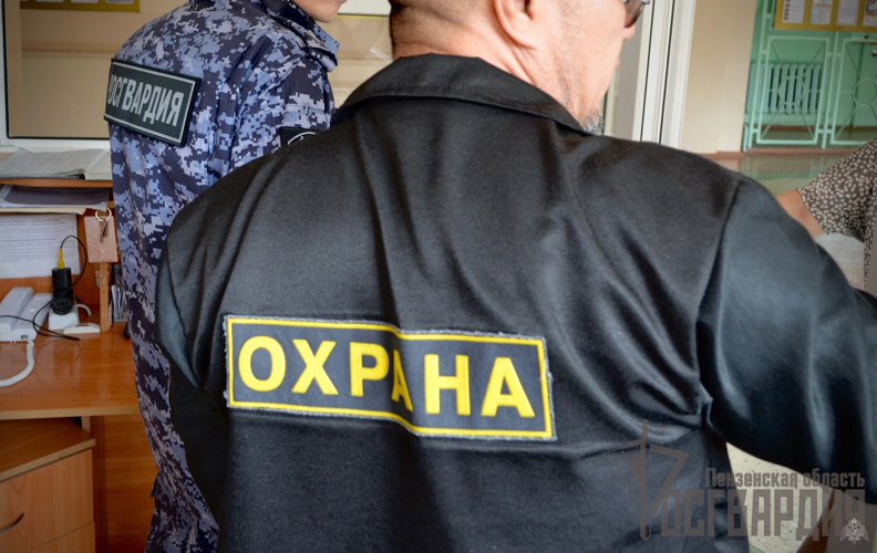 В Пензенской области сотрудники Росгвардии проверяют детские лагеря на предмет их безопасности
