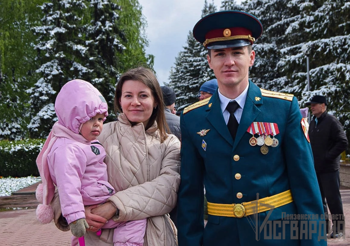 В Пензенской области военнослужащие Росгвардии приняли участие в параде, посвященном 79-ой годовщине Победы в Великой Отечественной войне