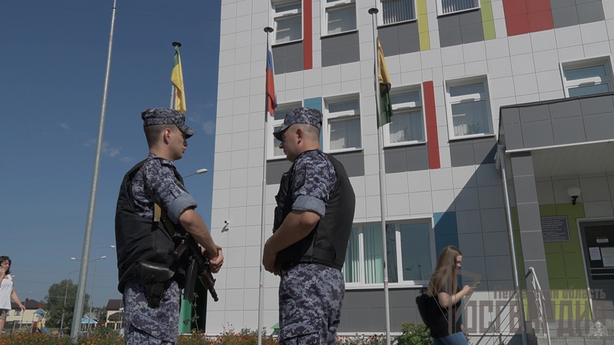 В Пензенской области сотрудники Росгвардии проверяют детские лагеря на предмет их безопасности