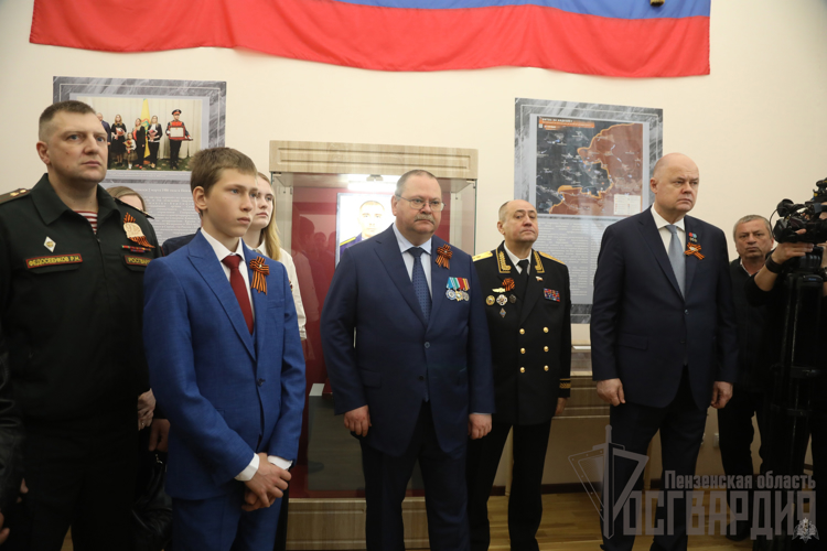 В Пензе росгвардейцы приняли участие в торжественных мероприятиях, приуроченных ко Дню Победы