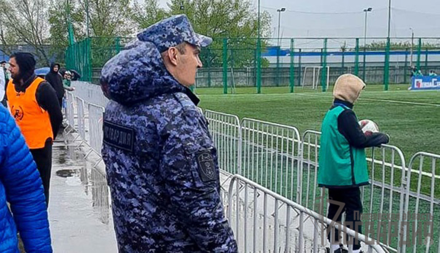 Росгвардейцы обеспечили безопасность матча первенства России по футболу в Пензе