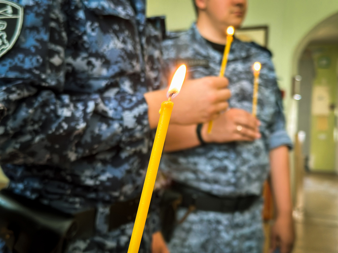 Пензенские росгвардейцы почтили память своего небесного покровителя – святого равноапостольного князя Владимира