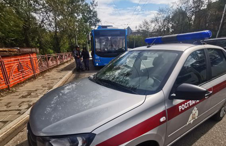 В Пензенской области автобусы общественного транспорта находятся под охраной росгвардейцев