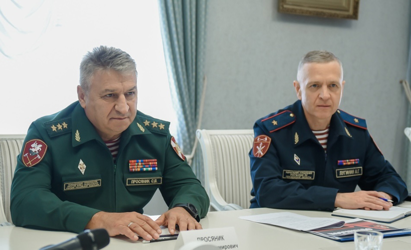 Командующий Приволжским округом Росгвардии генерал-полковник Сергей Просяник совершил рабочую поездку в Пензенскую область