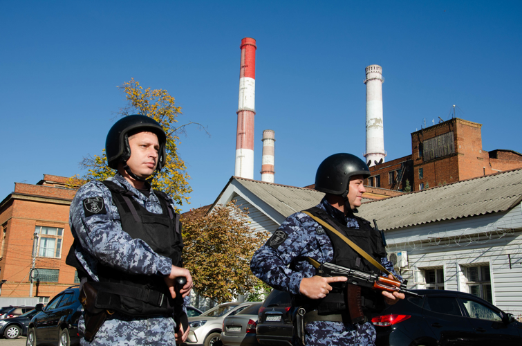 В Пензе состоялись тактико-специальные учения росгвардейцев на ТЭЦ