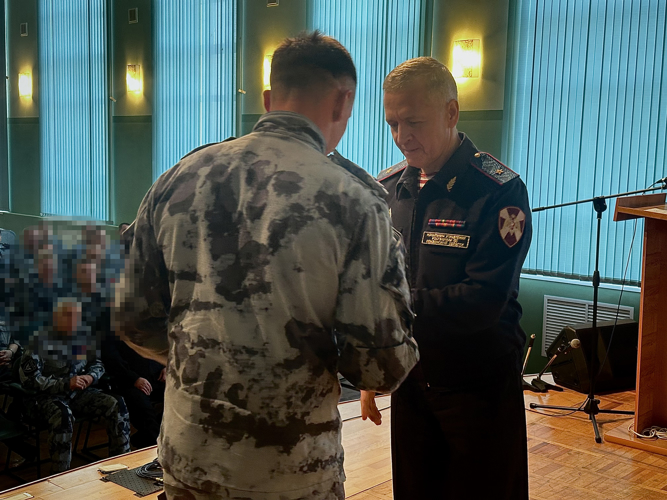 В Пензе состоялось мероприятие, посвященное 36-ой годовщине со дня образования ОМОН в России