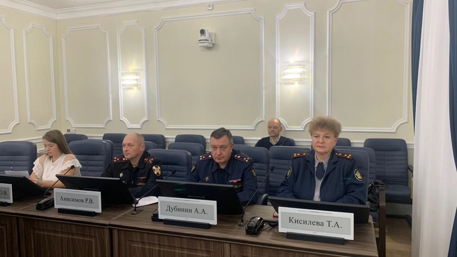 Представители Росгвардии приняли участие в заседании межведомственной комиссии по профилактике правонарушений и штаба народных дружин