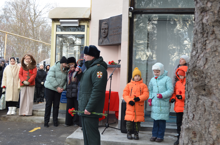 В Пензе росгвардейцы приняли участие в митинге, посвященном памяти Павла Петрачкова