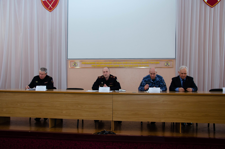 В Управлении Росгвардии по Пензенской области состоялось заседание Координационного совета по взаимодействию с частными охранными организациями