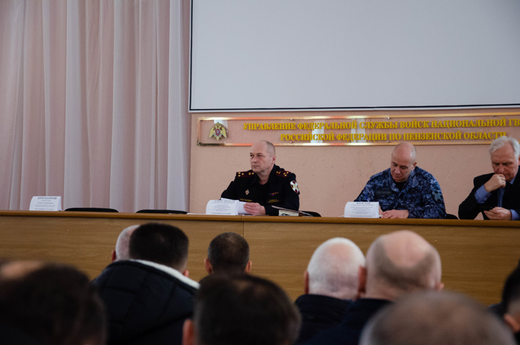 В Управлении Росгвардии по Пензенской области состоялось заседание Координационного совета по взаимодействию с частными охранными организациями