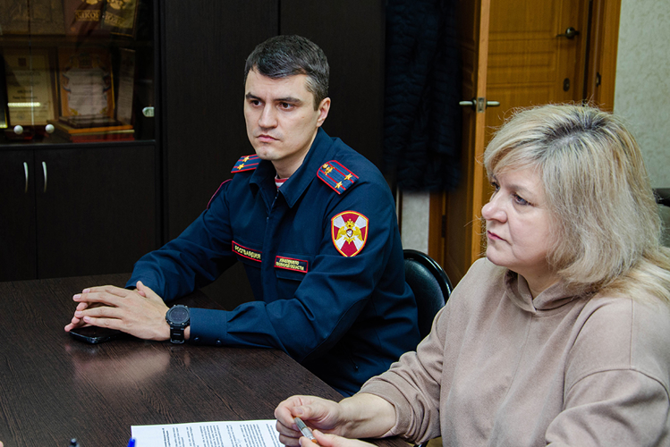 Корреспондент газеты «Пензенская правда» побеседовала с начальником центра ЛРР Росгвардии по Пензенской области
