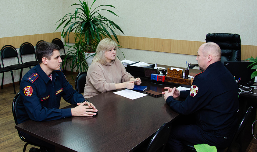 Корреспондент газеты «Пензенская правда» побеседовала с начальником центра ЛРР Росгвардии по Пензенской области