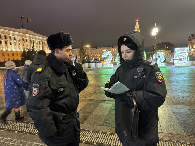 Телесюжет ГТРК "Россия. Пенза": Новогодняя ночь в Пензенской области прошла без происшествий