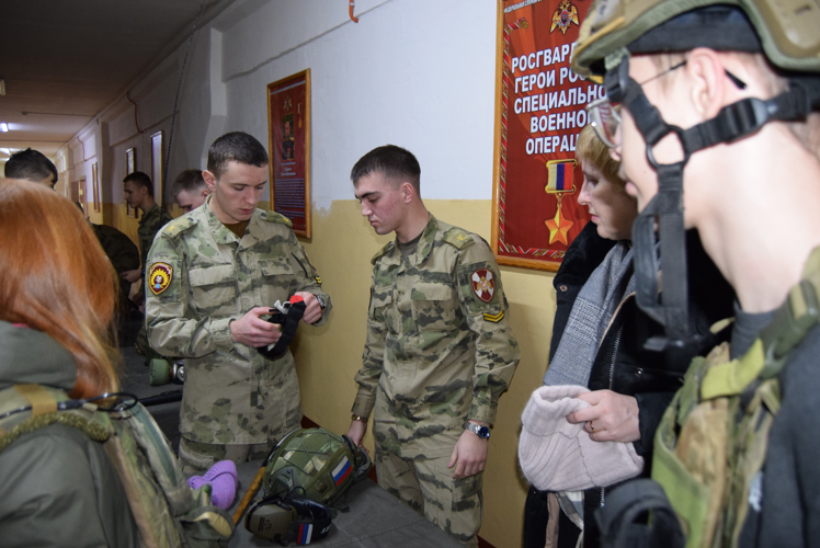 День открытых дверей в воинской части Росгвардии: школьники Пензенской области на один день стали защитниками Отечества