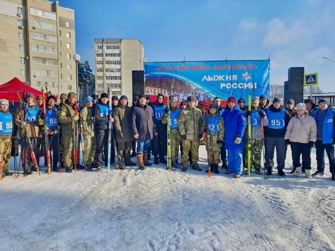Военнослужащие Росгвардии из Пензенской области присоединились к всероссийской массовой гонке «Лыжня России — 2025»