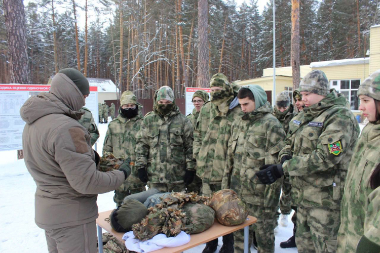 Представители Росгвардии приняли участие в закрытии зимних сборов отряда «Тигр»