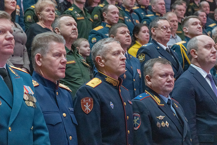 В Пензе представители Росгвардии приняли участие в праздничном мероприятии, посвященном Дню защитника Отечества 