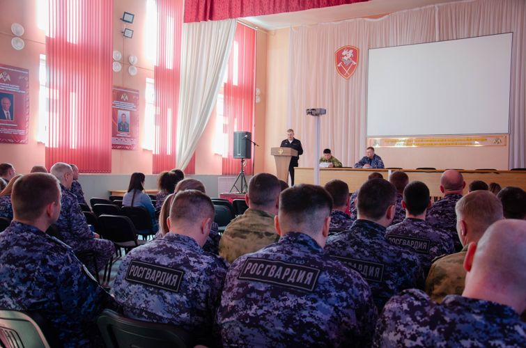 Военнослужащие и сотрудники Управления Росгвардии по Пензенской области приняли участие в конференции по безопасности дорожного движения