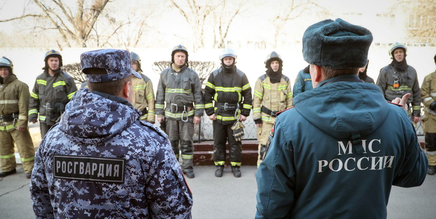 Подготовка подразделений Росгвардии к пожароопасному сезону в Пензенской области