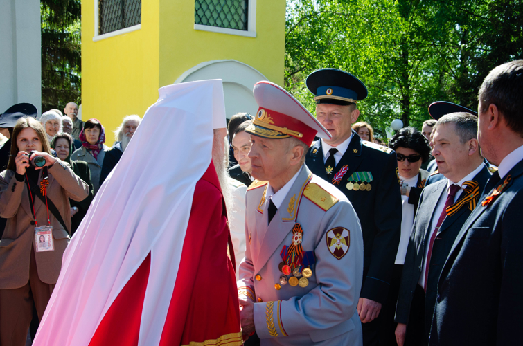 Росгвардейцы приняли участие в торжественной церемонии 9 Мая в Пензе