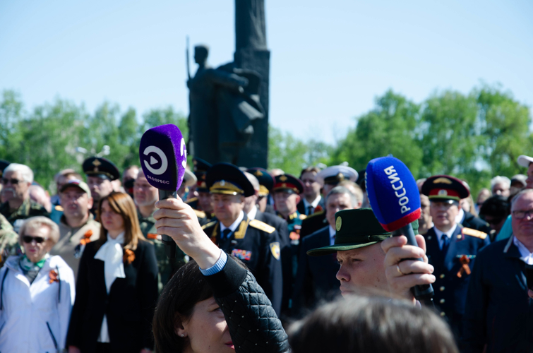 Росгвардейцы приняли участие в торжественной церемонии 9 Мая в Пензе