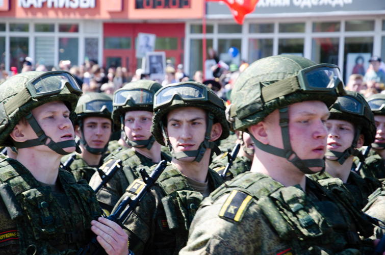 Росгвардейцы приняли участие в торжественной церемонии 9 Мая в Пензе