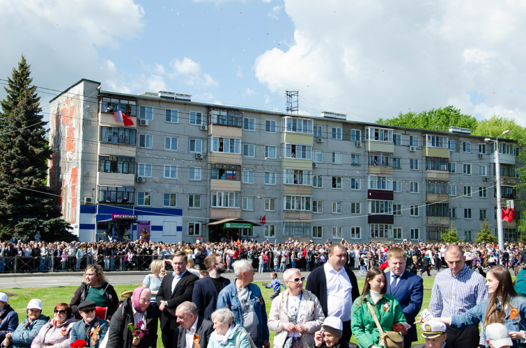 Росгвардейцы приняли участие в торжественной церемонии 9 Мая в Пензе