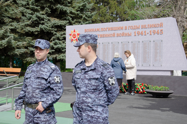 Росгвардейцы обеспечили правопорядок в Праздник Весны и Труда в Пензе