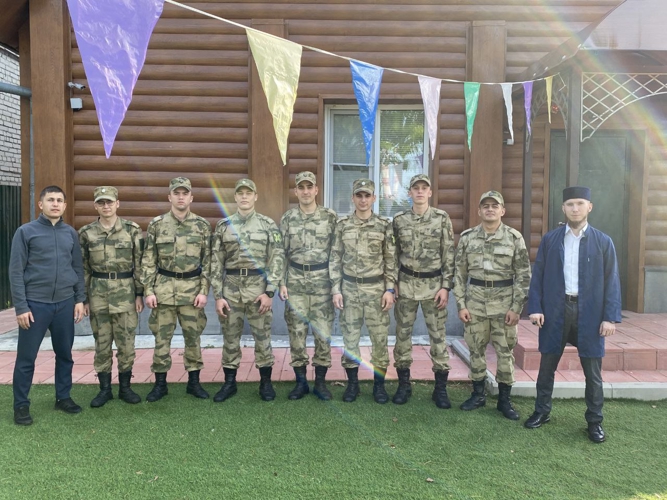 Военнослужащие Росгвардии в Заречном отметили Курбан-байрам совместной молитвой