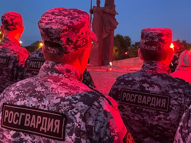 Росгвардейцы почтили память героев Великой Отечественной войны в Пензе