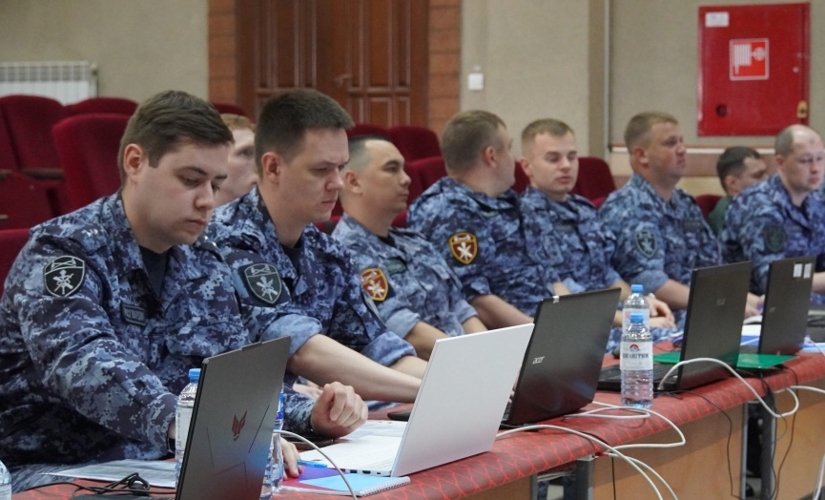 Учебный сбор специалистов ИТ и защиты информации прошел в Приволжском округе Росгвардии
