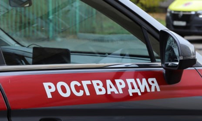 В Пензе сотрудники Росгвардии оперативно задержали мужчину, устроившего дебош в сауне