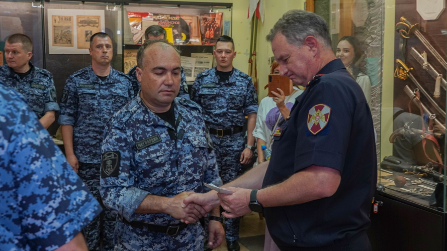 В Пензе состоялось торжественное награждение лучших сотрудников вневедомственной охраны Росгвардии
